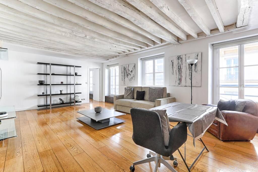 Marais Historical Center Charming Apartment 1Br Paris Exterior foto