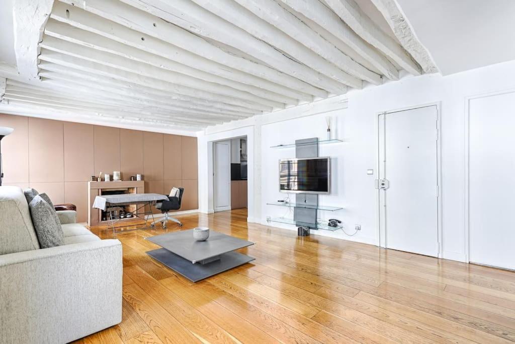 Marais Historical Center Charming Apartment 1Br Paris Exterior foto